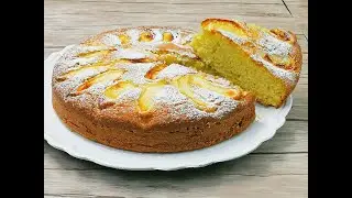 Torta di mele al pistacchio