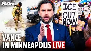 LIVE: JD Vance briefs media in Minneapolis amid ongoing ICE surge & protests