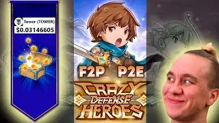 Обзор Crazy Defense Heroes | Free 2 play, play 2 earn, NFT #shorts