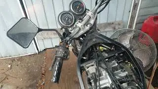 gs500f first start after carburetor rebuild