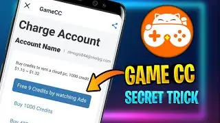 Как заработать 9 кредитов за рекламу в GameCC | Новый метод 🔥