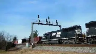 Various Power along the NS/NCRR Mainline 11/29/14