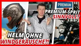 Motorradhelm ohne Windger&auml;usche!? 🤫 Cardo Beyond | Preis 125er & Schein | Premium-Sprit sinnvoll? ⛽️