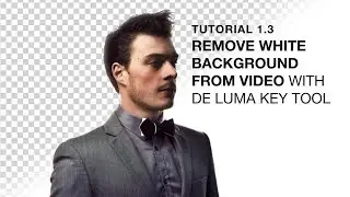 Tutorial 1.3 How to Remove White Background with DE Luma Key Tool