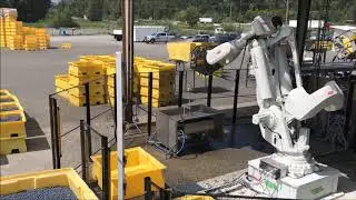 Byron Automation: Роботизированная система выгрузки ягодных контейнеров