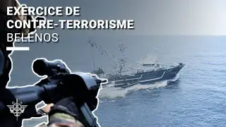BELENOS - exercice de contre-terrorisme maritime dans le golfe de Guin&eacute;e