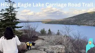 Discovering the Beauty of Eagle Lake's Carriage Road Trail with our dog Lumi #hiking #nature #vlog