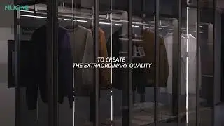 WHERE MINIMALISM MEETS LUXURY, NUOMI's High-End Aluminium Cloakrooms #highendhome #walkincloset