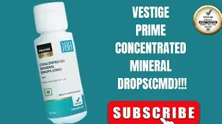 Mineral Essential For Our Health Vestige CMD |Prime Concentrated Mineral Drop |Vestige CMD  Benefits