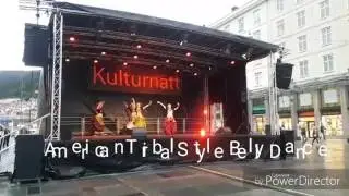 American Tribal Style Belly Dance- kulturnatt 2016, Bergen Norway