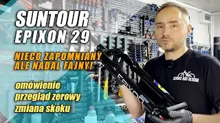 Suntour Epixon serwis zerowy lower leg i zmiana skoku na potrzeby montażu w Riverside 520 E