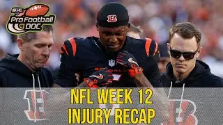 NFL Week 12 Injury Analysis and Week 13 Early Look: Alvin Kamara, Tee Higgins, Ashton Jeanty