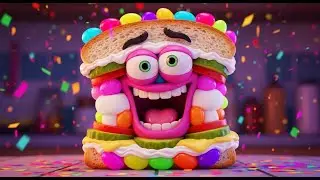 Silly Sandwich Song 🥪🤣 | Fun Poem for Kids & Toddlers