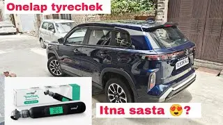 Onelap Tyrecheck pressure gauge Review 2025 | Best Digital Gauge for car and bikes |Full Throttle