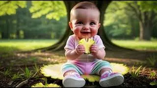 Magical babies who come out of the fruits. Realistic 3D AI Animation #AI  #AIAnimation #Fruits #Cute