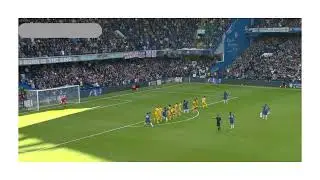 Cole Palmer's Stunning Free-Kick Goal against Brighton | Cold Palmer ❄️