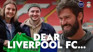 'He literally saved my life' | Alisson helps with emotional surprise for lifelong Liverpool fan