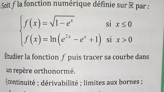 Devoir 1 p 333 : al moufid en math- 2bac pc : fonctions expo- partie 3.