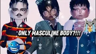 ONLY MASCULINE BODY IN DRESS TO IMPRESS!!!!!