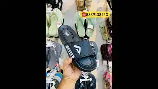 Adda Men&rsquo;s Sliders New Arrival Full Black | Adda Flip Flops For Summer | Adda 0147 | #addafootwear