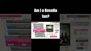 Am I a Roselia fan? #bandori #roselia #rhythmgame