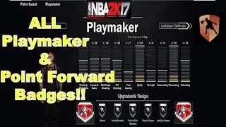 All Playmaker + Point Forward Badges & Grand Badge Tutorial