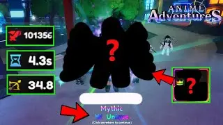 ✨SUPER LUCKY 0.1% CHANCE GOT UNIQUE NEW META MYTHIC FROM BANNER SHOWCASE ANIME ADVENTURES TD ROBLOX