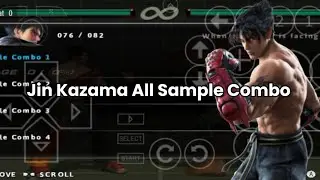 Jin Kazama All Sample Combo Tekken 6