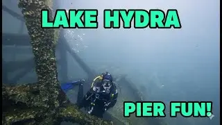 Log #22-23: Under the Pier at Lake Hydra (Is This PA's BEST Local Dive Site?)