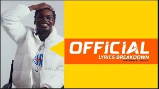 NAJEERIII - INFRONT THE BARZ  (PANTON LYRICS BREAKDOWN)