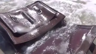 Patinering af l&aelig;dertasker