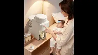 How to use the Fimilla automatic formula dispenser? #baby #formula