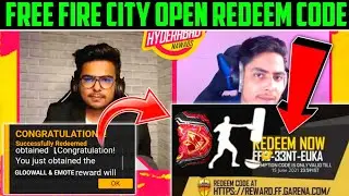 Free Fire City Open Tronament Free Rewards 🔥