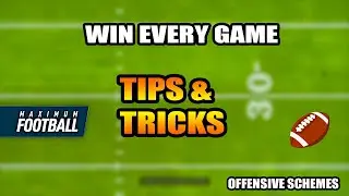 HOW TO WIN EVERY GAME IN MAXIMUM FOOTBALL...! (TIPS & TRICKS)