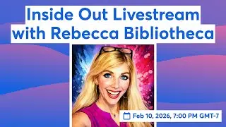 Livestream with Rebecca Bibliotheca