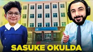 SASUKEYİ OKULA GÖTÜRDÜM!! 😂