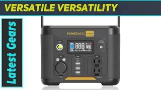 Powerness Hiker U300 Portable Power Station - Your Ultimate Outdoor Power Solution!