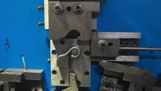 Automatic Mild steel eye hook making machine