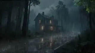 Duerme bien toda la noche con lluvia intensa: sonidos de lluvia para un sueño profundo