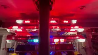Code-3 PSE MX7000 5 Section Light Bar, 69-Inch, Mix Strobe and Rotator w/ 3M Opticom, 12-11-2025)