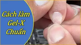 How to do Gel X properly, no Lift in Salon | Jonathan Dinh