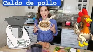 caldo de pollo//THERMOMIX