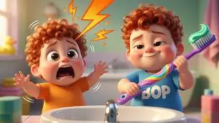 Утренняя песенка для детей | Вот как мы чистим зубы | BopBopKids