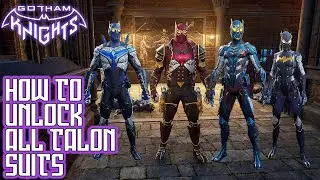 Gotham Knights -  How to Unlock Talon Suits (Talon Case Locations)