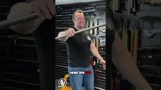 Spring-Loaded Bo Staff: Epic Strength Test! #shorts