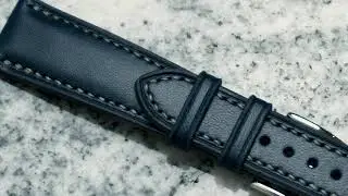 Highlight: 100% Handmade English Bridle Watch Strap
