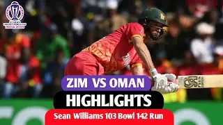 zim vs oman live match | world cup 2023 Highlights | Zimbabwe vs oman highlights