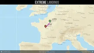 Flying From Paris Orly Airport To Tours Val de Loire Airport - Extreme Landings - Boeing B747