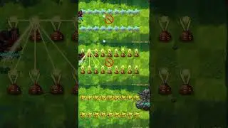 PvZ Fusion - 18 Plants Team Vs Random Zombie - P2 - Who will win? #youtubeshorts #shorts