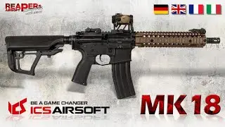 [Review] ICS Airsoft - DD MK18 S-AEG mit EFCS (6mm BB Softair)